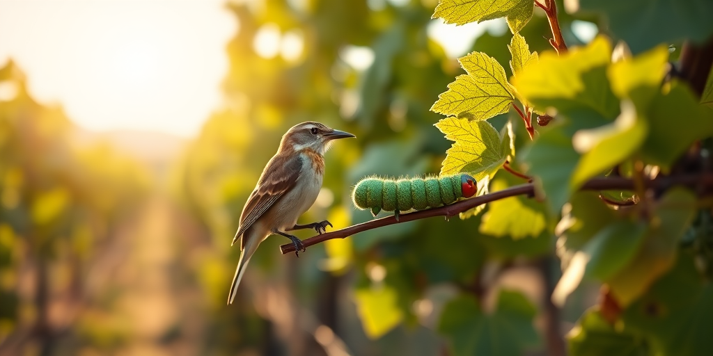 Scientific Research and Case Studies on Avian Pest Management in Vineyards